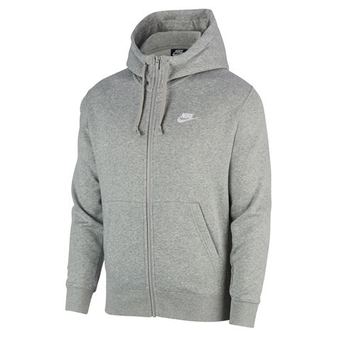 nike joodie full zipper grijs|Grey Full Zip Hoodies & Pullovers .